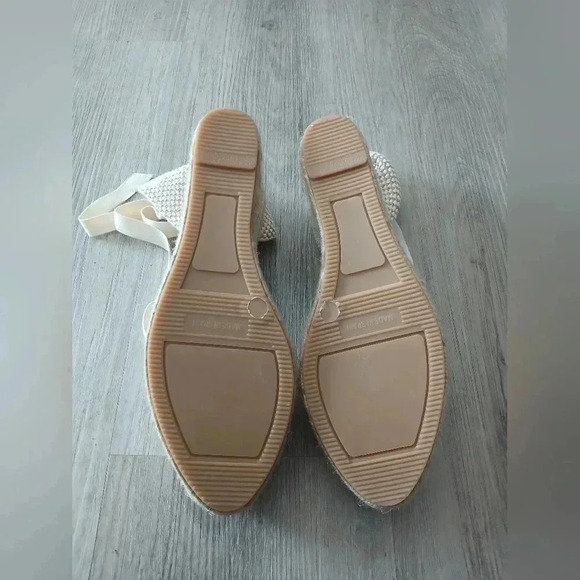 Margaux x Gal Meets Glam Espadrille in Blush NWOT size 9W - Picture 7 of 9